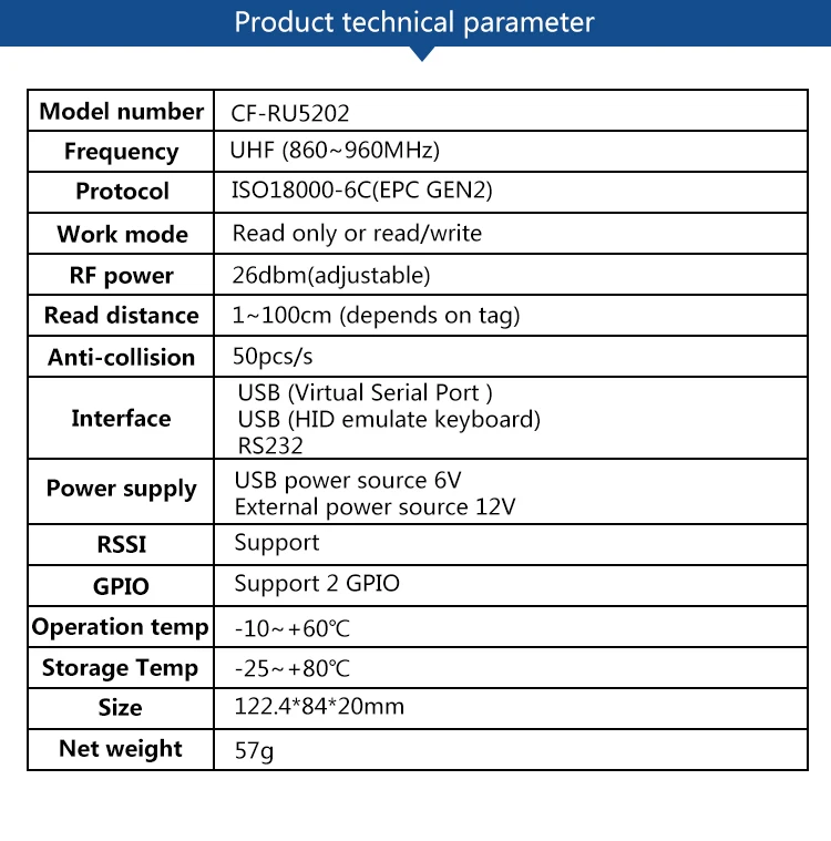 Free Demo Software 1m Middle Range Epc Gen2 Uhf Rfid Chip Writer - Buy Rfid Chip Writer,Middle Range Rfid Card Writer,Rfid Writer Software Product on