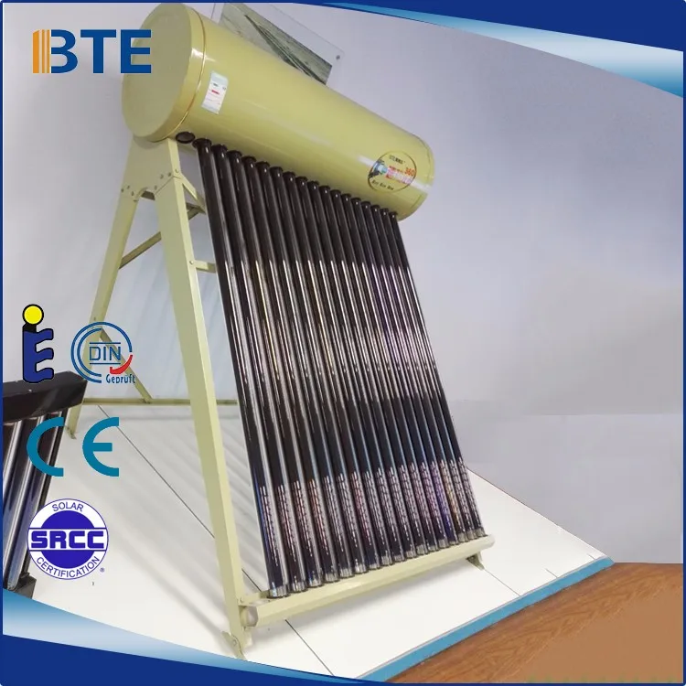 Hot selling 150 liter evacuated tube solar hot water heater