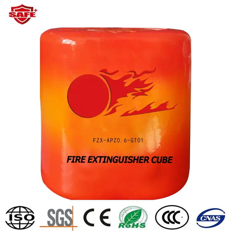 Probenblitz - Fire Extinguisher Cube Extinguishes Flames in 3 Seconds