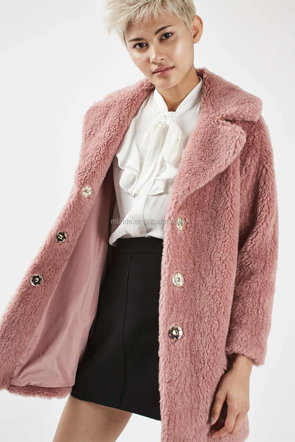 Vente En Gros Dernière Nouvelle Conception De Mode Femmes Nouvelle Conception De Mode D'hiver Femmes Manteau De