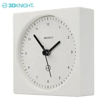 Modern Small Bedside Table Tabletop Cement Clocks Buy Side