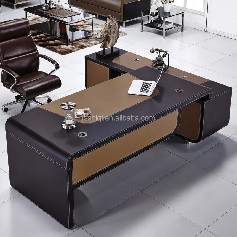 Modern Latest Leather Cover Office Table Designs Photos Modern Latest Leather Cover Office Table Designs Photos Product On Alibaba