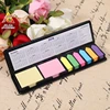 Customized sticky note desk calendar