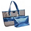 2019 Women Transparent Shopping Handbags Custom Clear PVC Tote Bag