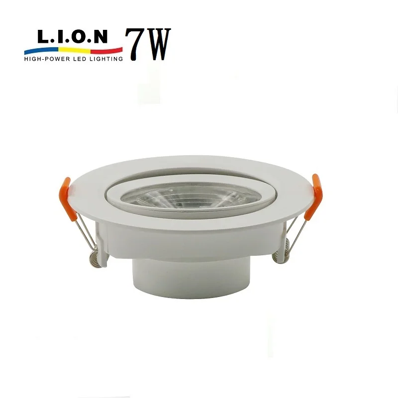 New product slim concealed ceiling 7 watt smd led down light fixtures