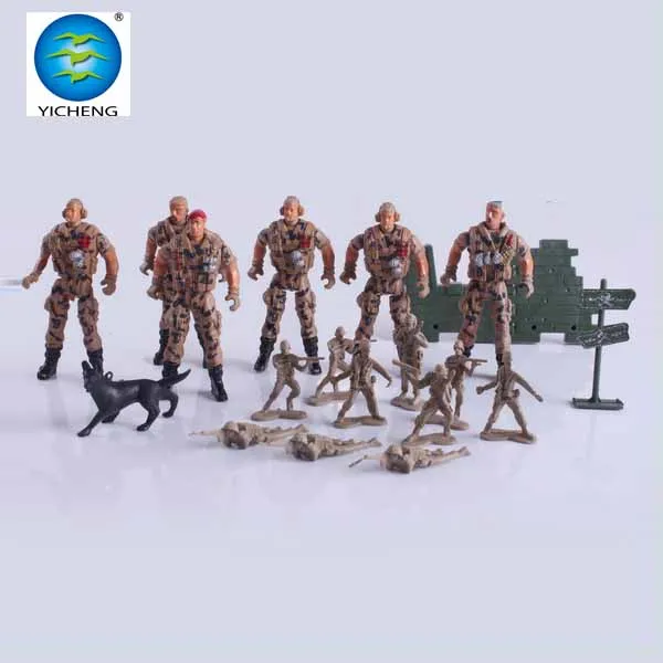 small plastic soldiers