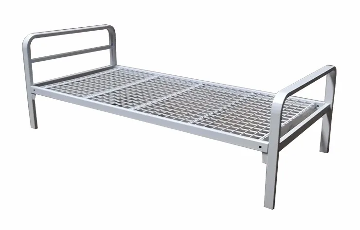 Heavy Duty Iron Mesh Bed Base White Color Metal Single Steel Bed Y ...