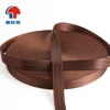 factory price 20mm coffee color bed sheet fabric polyester webbing for safety belt