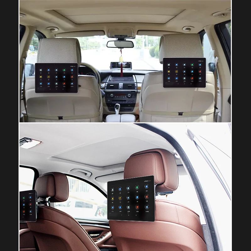 10.1 Inch Ips Lcd Headrest Monitor For Car With 3g/4g/wifi Back Seat