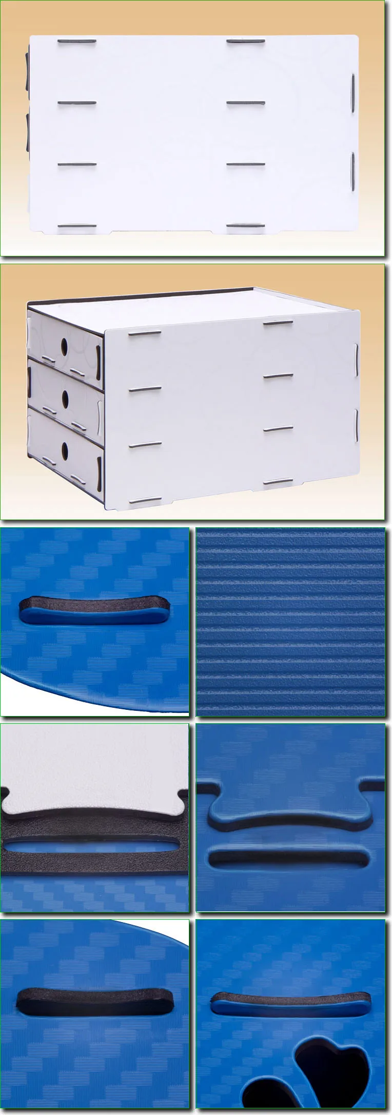 Collecting articles plastic storage box