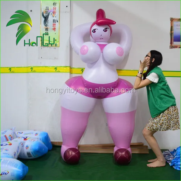 Hot Sale Hongyi Inflatable Hot Sexy Animal GirlInflata