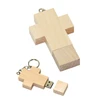 Wooden cross model USB 2.0 Memory Stick Flash pen Drive 4GB 8GB 16GB 32GB