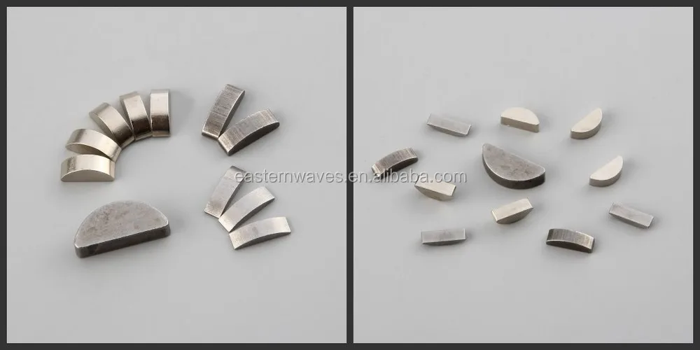 S.11061 Metric Woodruff Key 6.0 X 9.0mm (Din6888) | UK Supplier