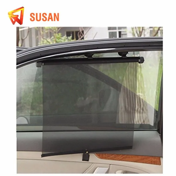 Automatic Car Sunshade Curtain Nylon Mesh Side Window Roller Shade ...