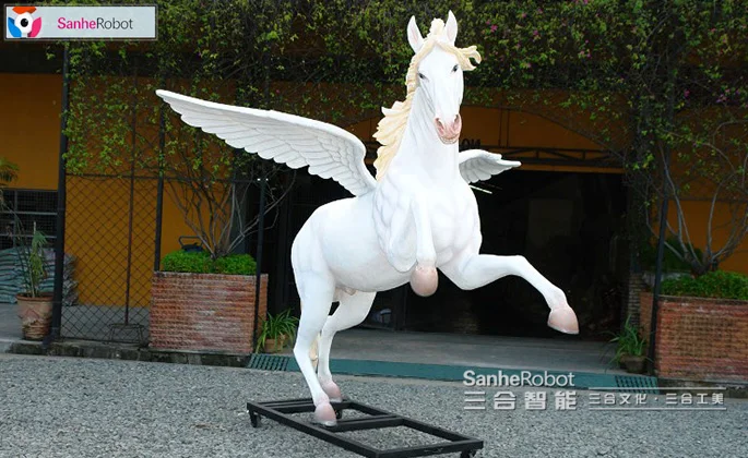 life size plastic horse statue