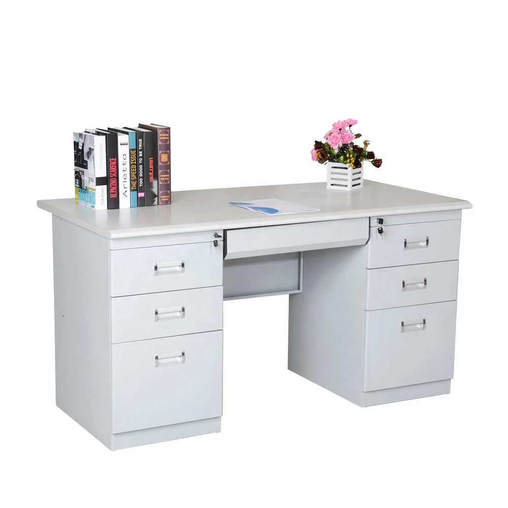 Computer Desk With File Cabinet Office Furniture Simple Design