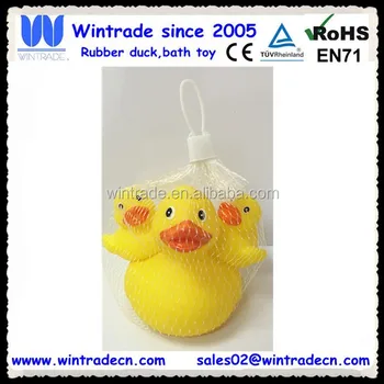 Big Mom Duck And Small Son Duck Set In Net Bag Big Mom Duck And Small Son Duck Set In Net Bag
