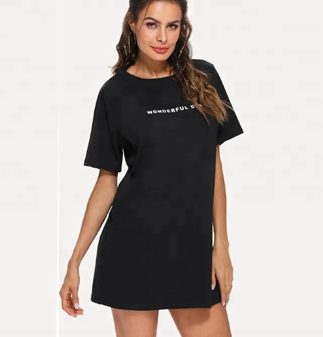 split hem t shirt womens