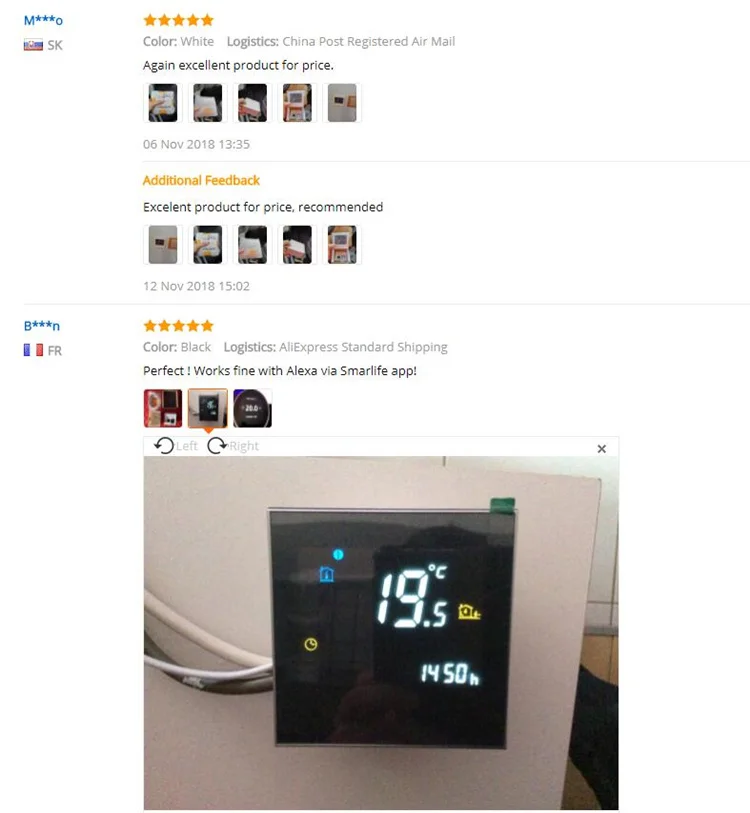 Mjzm 3a-3000 Ac95-240v Colorful Letter Screen Thermoregulator For Water