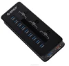 ORICO H10C1-U3-BK Super Speed USB 3.0 10 Port 5V2.1A Smart Charging HUB with 3 Switch and Power Adapter-Black