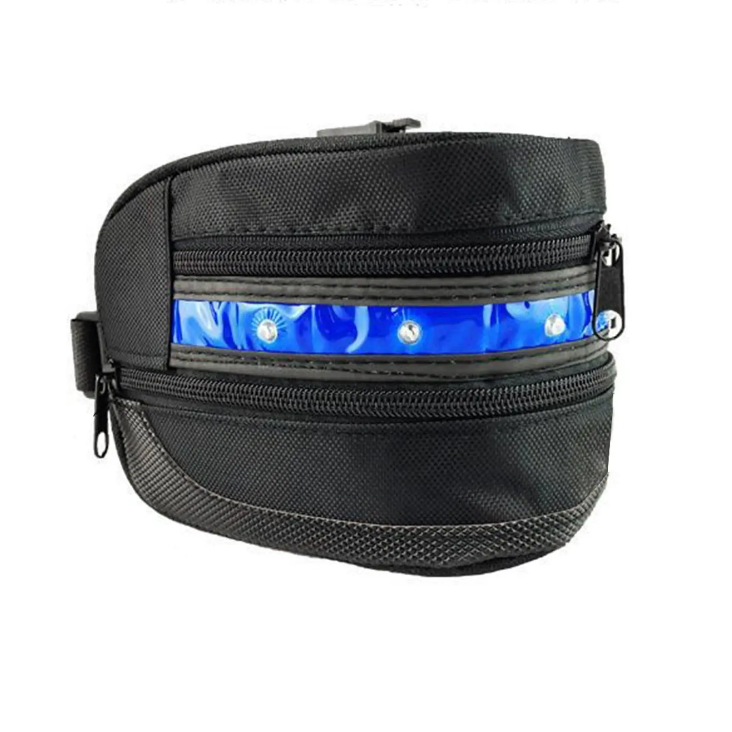 3 Modes LED Bike Saddle Bag/Bike Seat Bag/Seat Packs,ViMall(TM)Super Cool LED Waterproof Bicycle Cycling Bike Rear Seat Bag/Tail Bag/Under-seat Storage for Outdoor Race,Mountain Road Riding