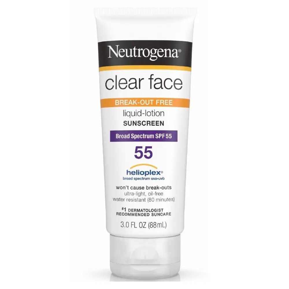 neutrogena clear face 55