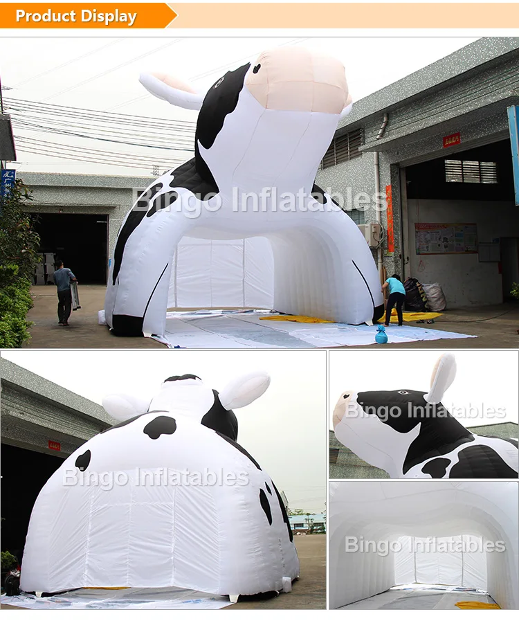 Inflatable Milk Cow Tent For Promotion Events,Animal Shaped Tent,Giant