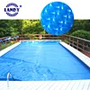 Hot sale easy set 400 mircoon outdoor geobubble solar pool cover,hard plastic 4 m * 9.5 m swimming solar bubble pool cover
