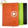 Custom A4 A5 Size PU Leather Diary Notepad Pocket Notebook