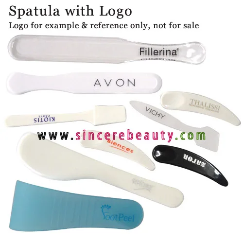 
In Stock Wholesale Disposable Plastic Cosmetic Spatula Makeup Spatula 