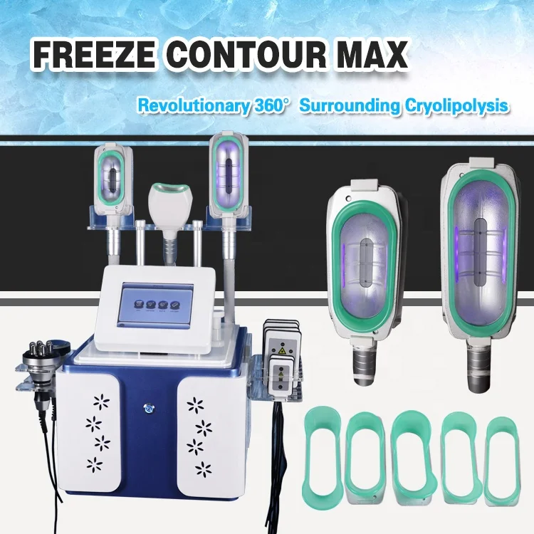Magicplus S20C Professional 360 Degree Cooling Body Contouring Lipo Slim Machine with Chin Reducer