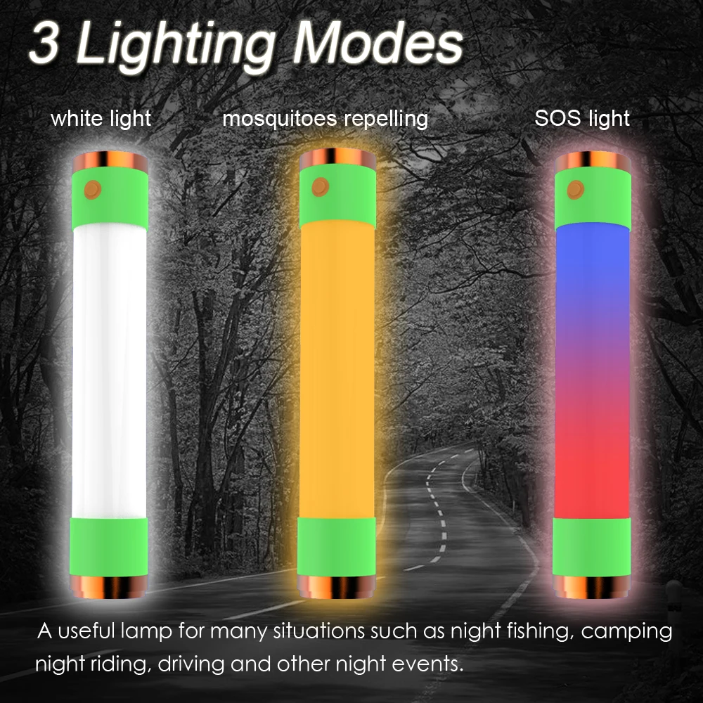 Portable Emergency Ip68 Flash Light With Mosquito- Driving Light With ...