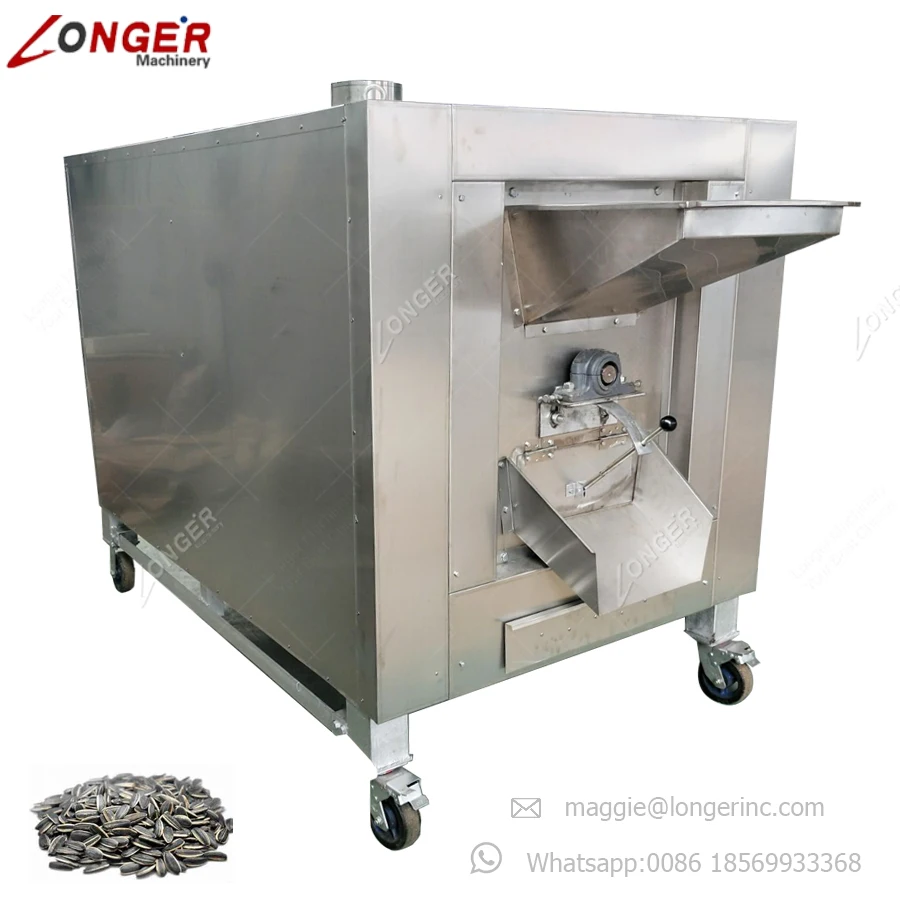 Electric Pumpkin Seeds Cleaning Salting Roaster Machine Automatic