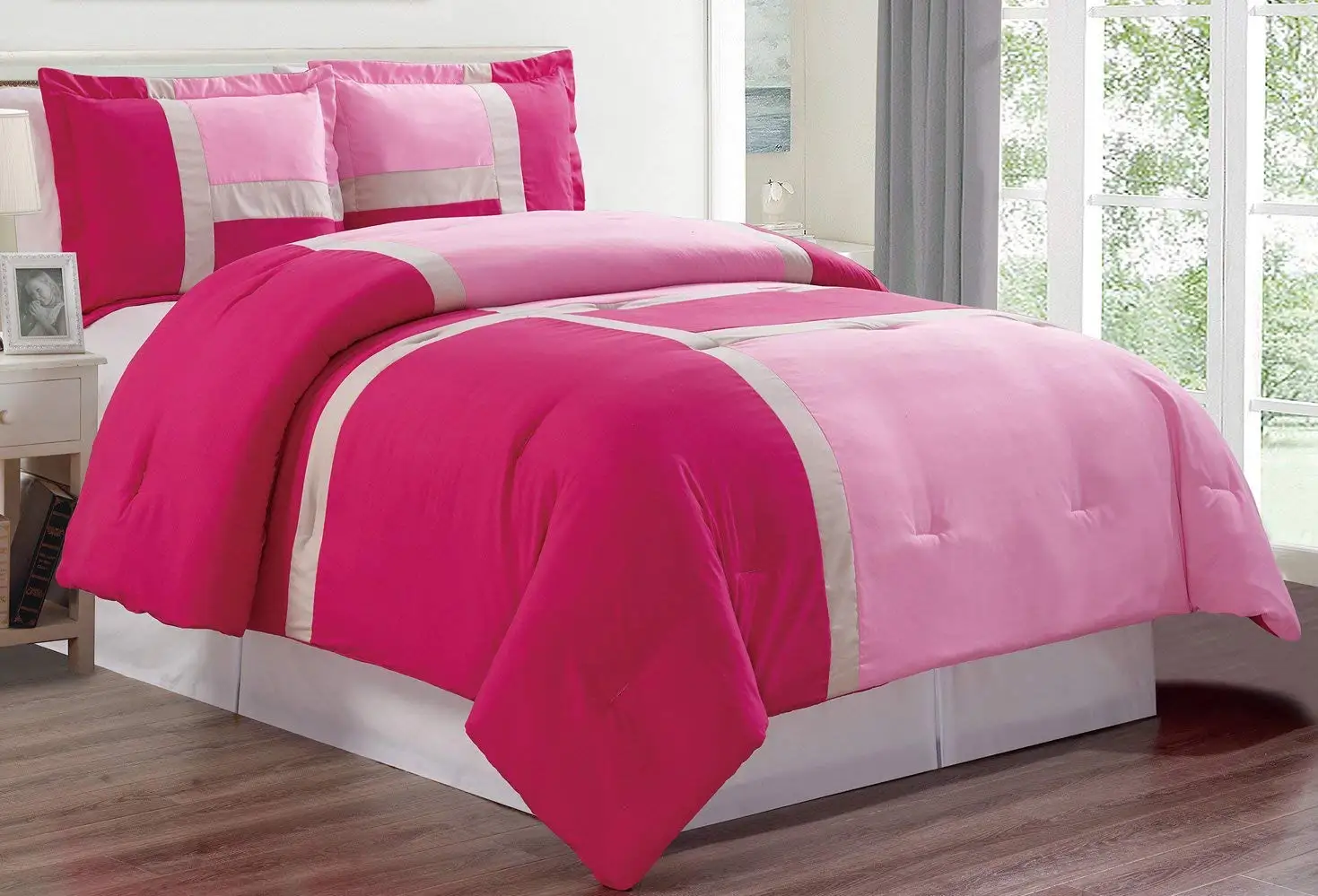 Cheap Hot Pink Comforter Full, find Hot Pink Comforter Full deals on