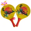 ECO-Friendly Material wooden beach racket,Wooden beach bats,Hot sale promotion beach paddle Beach racket ball game set W01A100