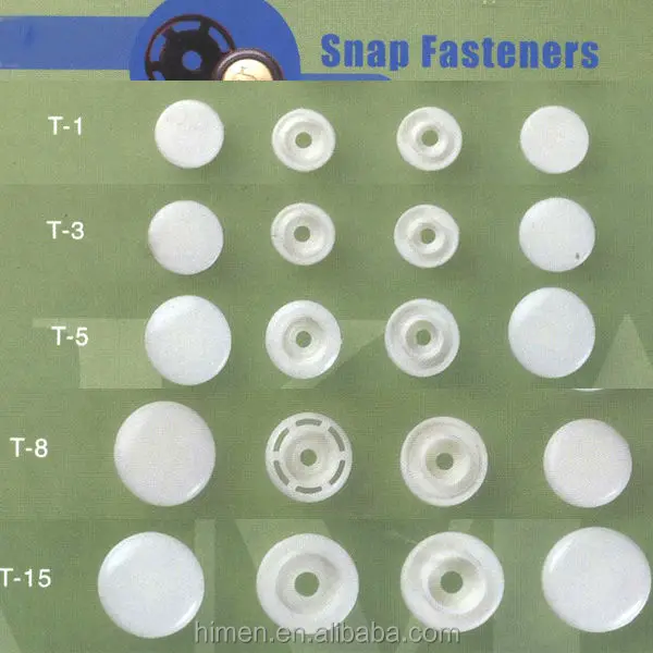 plastic snap fasteners