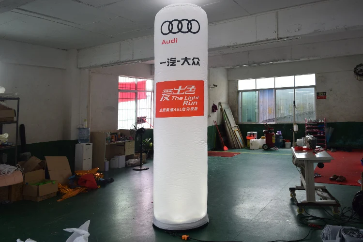 Blue Springs Advertising Led Lighting Inflatable Pillar Column for event party.jpg