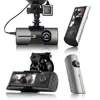 R300/X300 Full HD 1080P motion detection g-sensor inside and outside dual lens car dvr gps tracker manual car camera
