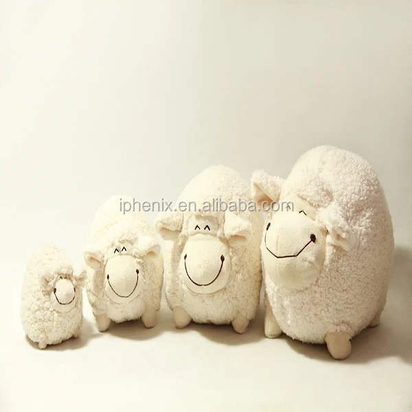 round sheep plush