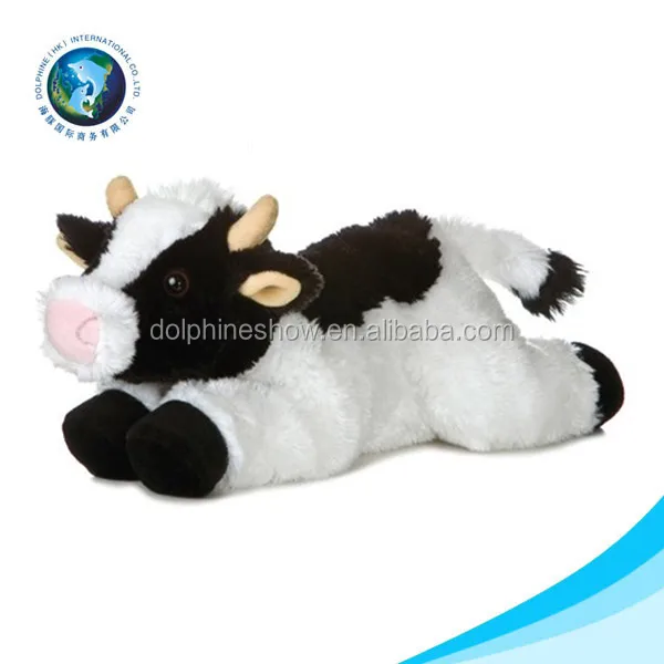 plush cow keychain