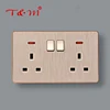 High quality 13A 3 pin multi functional electrical wall socket switch
