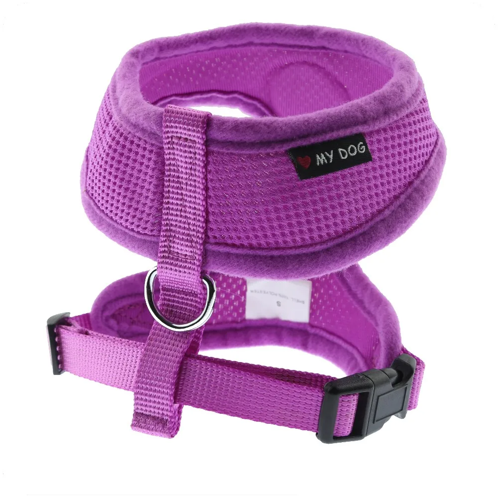 Custom Mesh Soft Padded Dog Harness For Pet Body Vest Harness Buy Dog