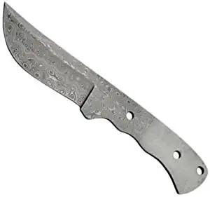 9in Damascus Blade Blank Damascus Knife Blanks Damascus Steel Blanks Knife Blanks Damascus Damascus Knife Blade Blanks