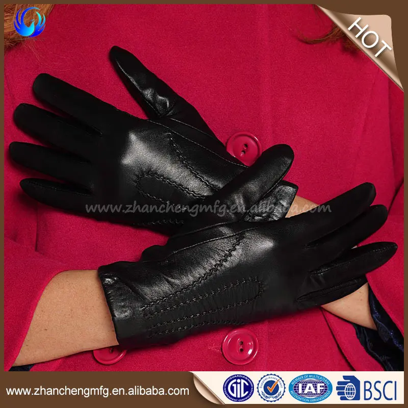 womens leather dress gloves