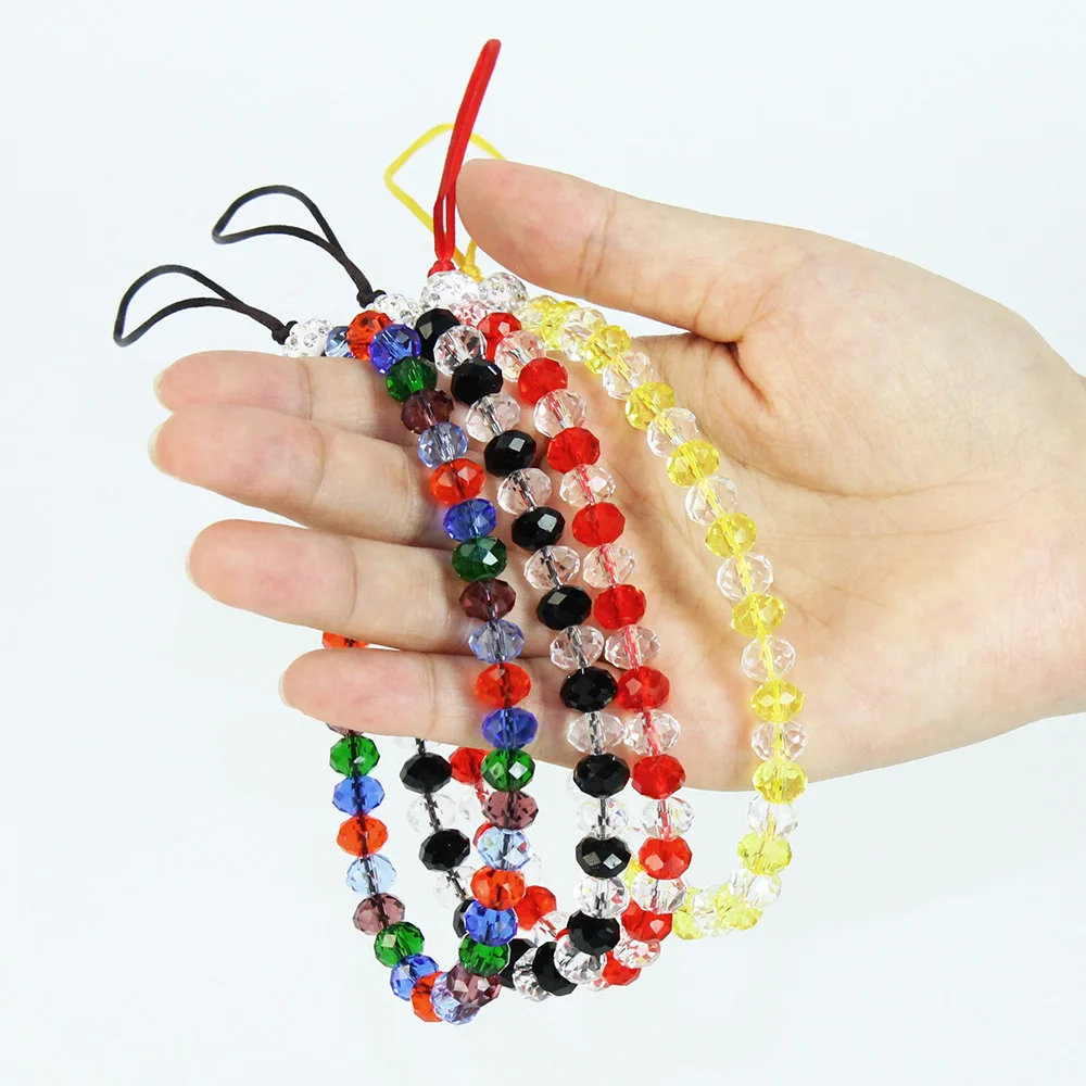 Free Ship Colorful Skin-Care Mobile Phone Wrist Strap For iPhone Samsung Huawei Xiaomi,Smartphone