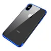 Fashion Crystal Clear Electronic Three Stage Tpu Back Cover Mobile Phone Case for Oppo Realme X/F11/F11 Pro