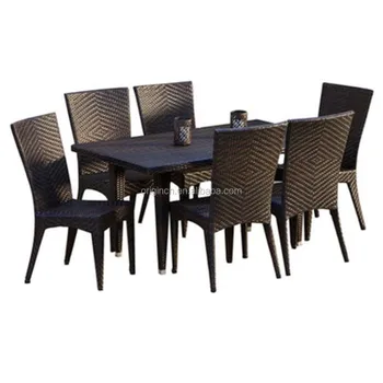 2016 New Backyard Rattan Garden Table Sets And 6 Effezeta Dining 2016 New Backyard Rattan Garden Table Sets And 6 Effezeta Dining Chairs