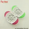 YBJ148 UK Amazon hot sale pink plastic handle food grade ss apple corer