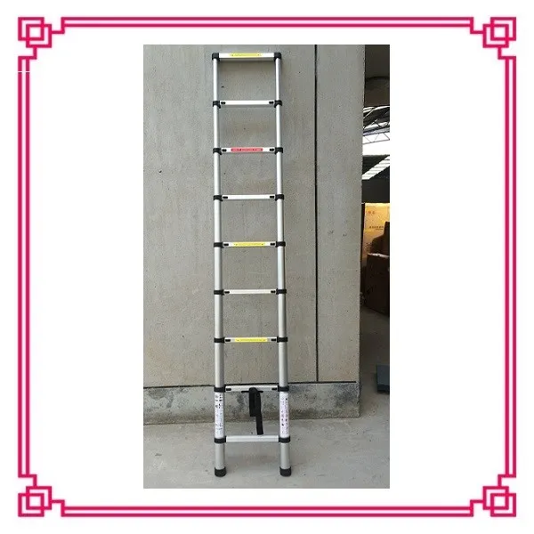 Soft Closing Aluminium Telescoping Telescopic Lidl Ladder With Tool
