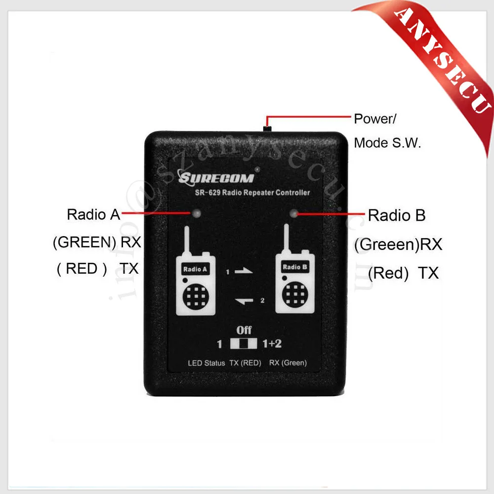 New Product Sr629 Sr629 Duplex Repeater Controller For Ham Radio